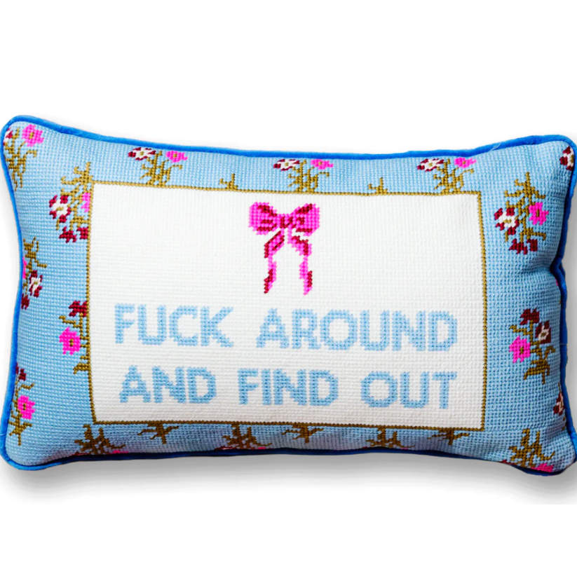 Needle Point Pillow