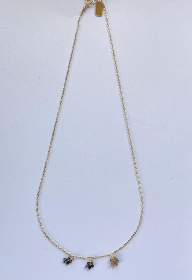 Lei Triple Plumeria Choker