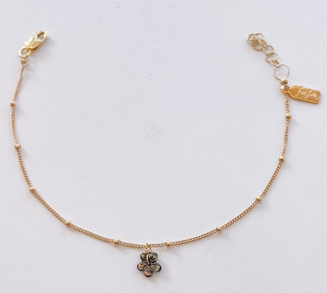 Lei Single Plumeria Hana Bracelet