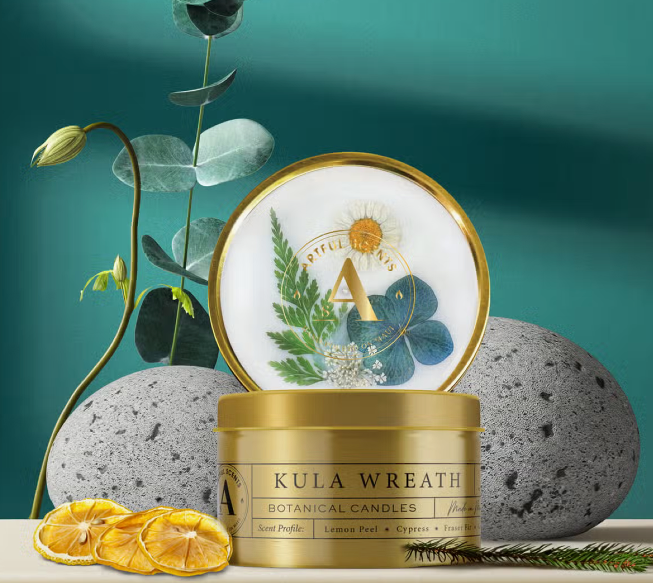 Seasonal Candle Tins By Artful Scents