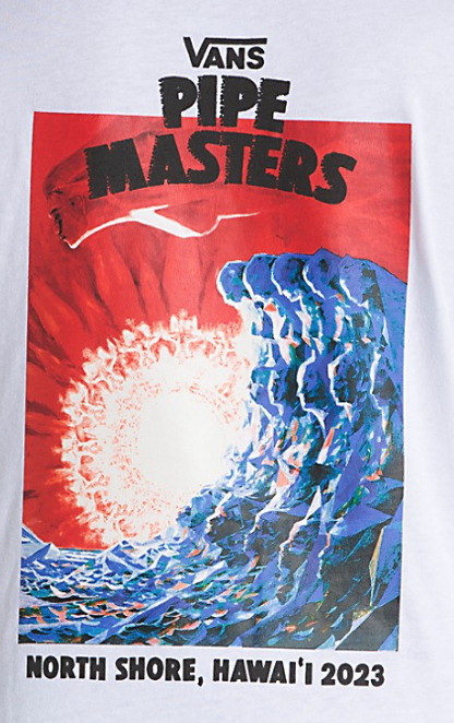 2023 Pipe Masters Poster Tee