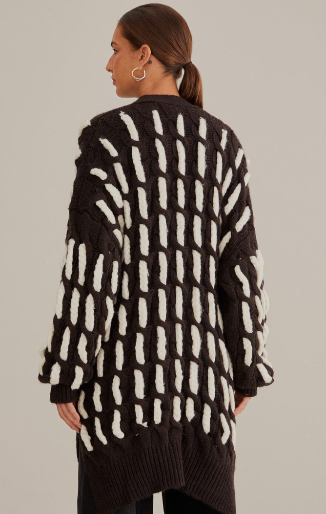 Textured Cardigan
