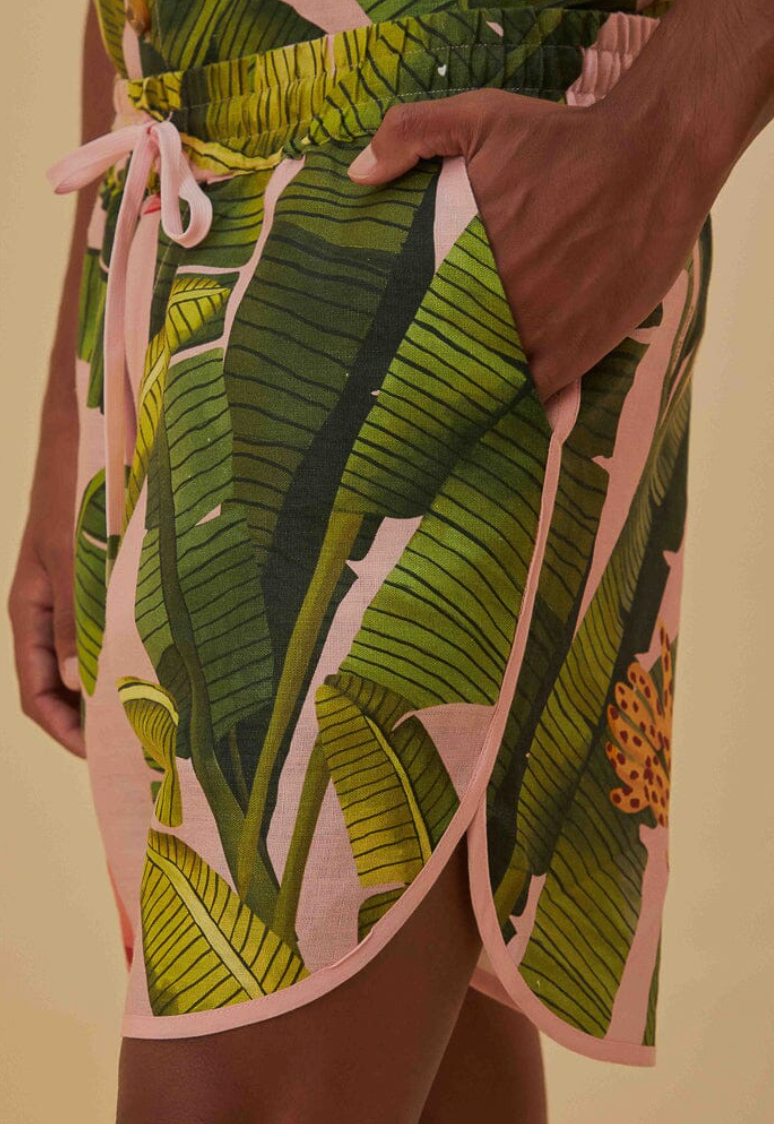 Banana Leaves Shorts