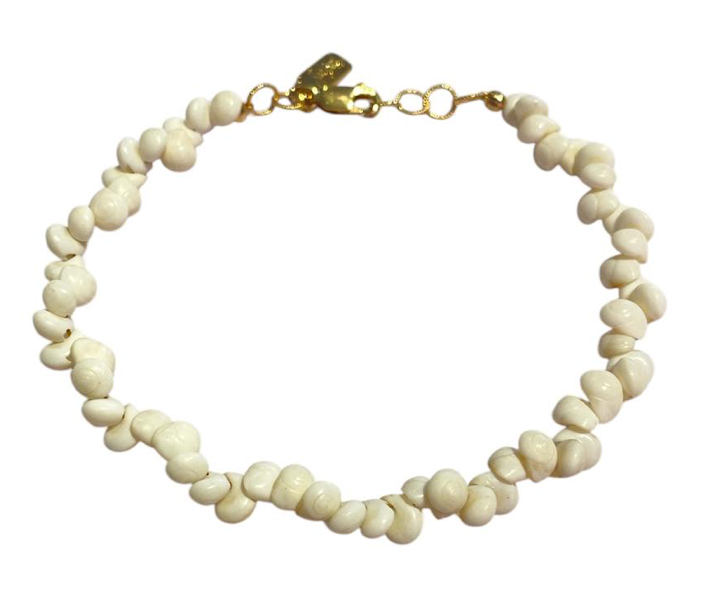 Vintage Wedding Shell Bracelet