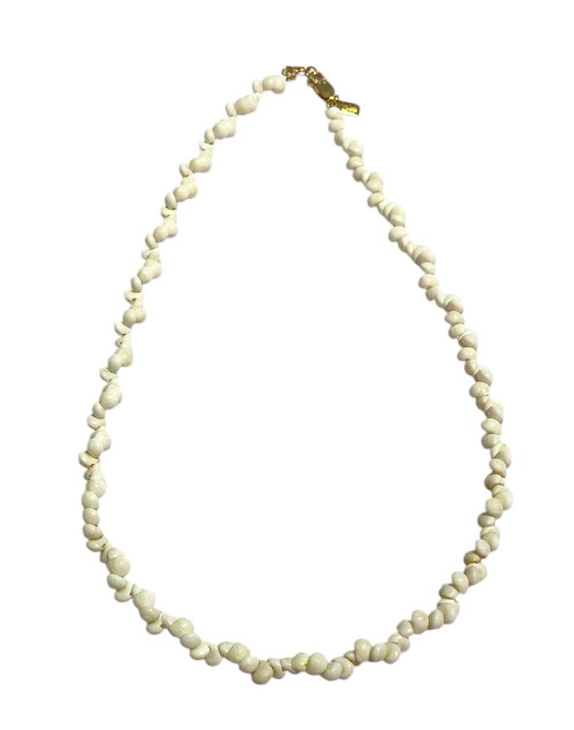 Vintage Wedding Shell Lei Necklace