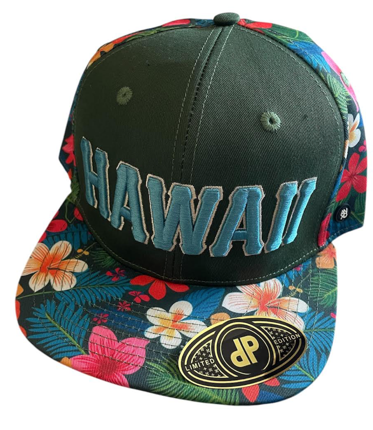 Blue Hawaiian Hat