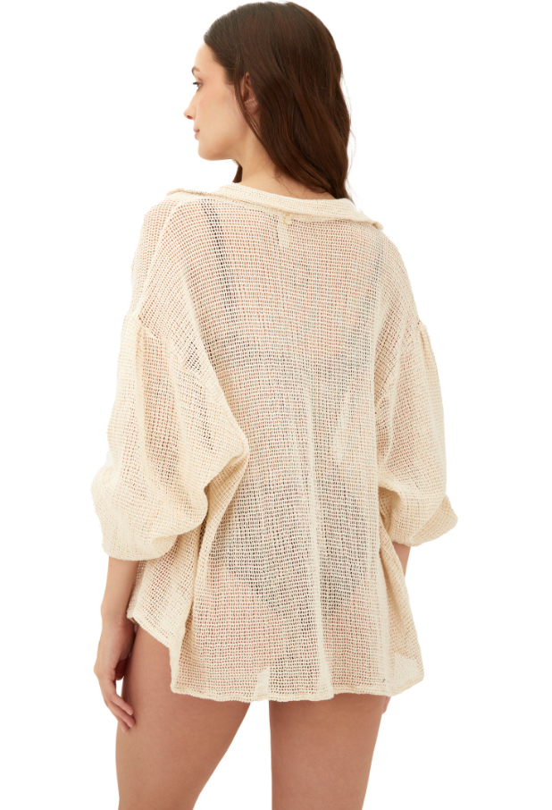 Open Weave Ikara Shirt