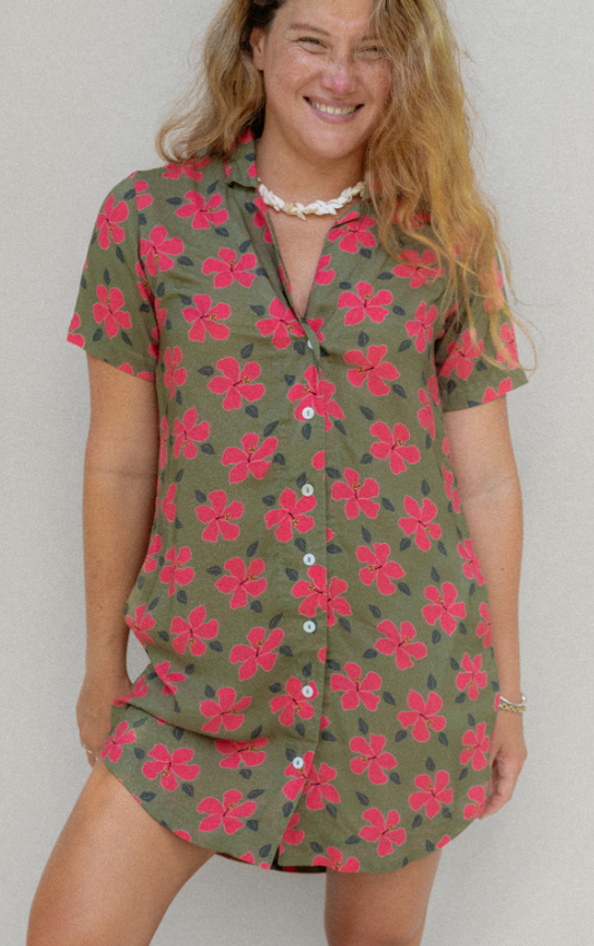 Aloha Shirtdress