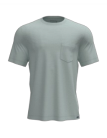 Teal Pocket T