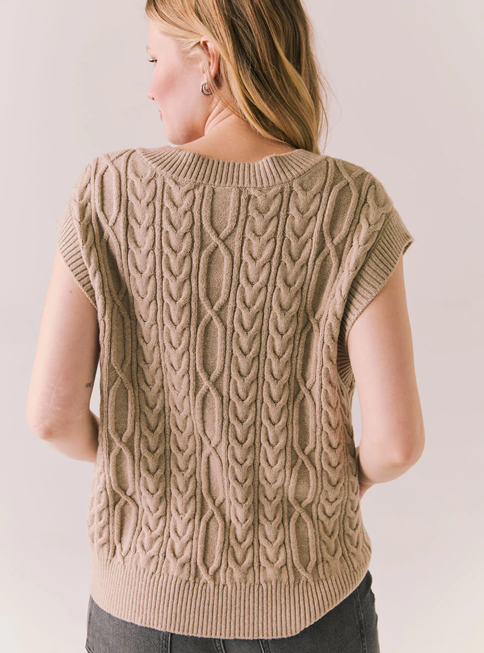 Cable Sweater Vest