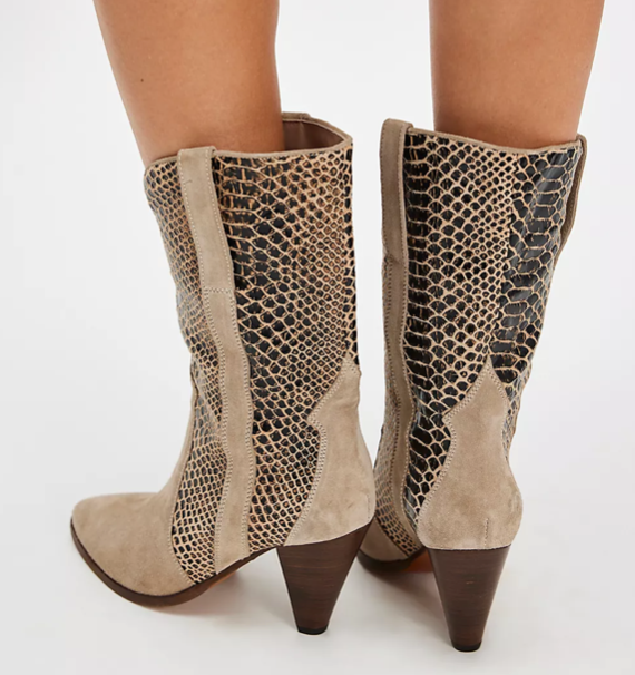 Feather Heel Boot