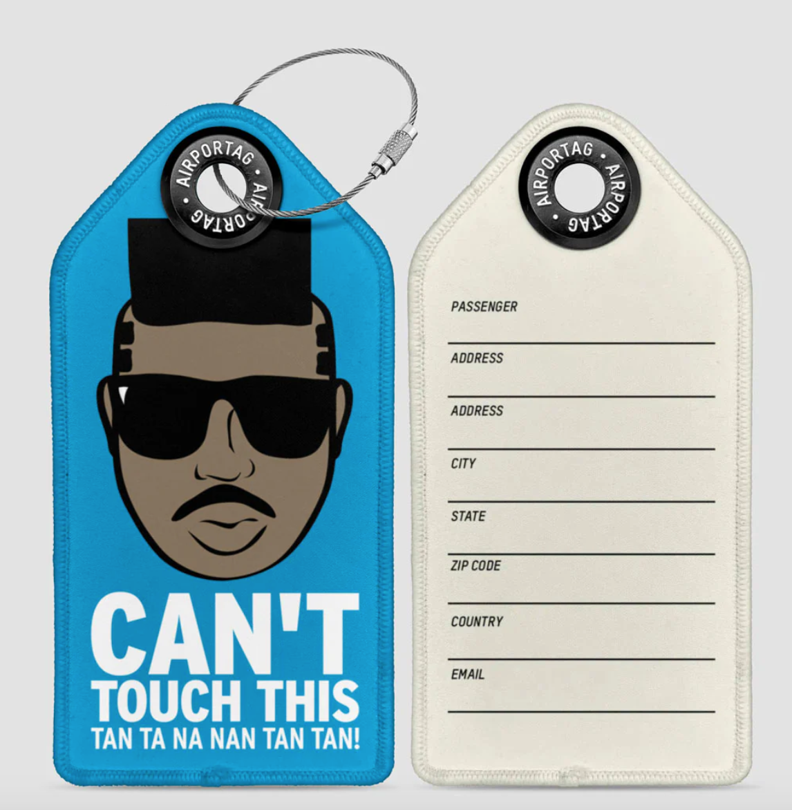 Can't Touch This Luggage Tag