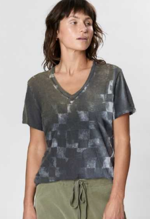 Hemp V-neck Tee