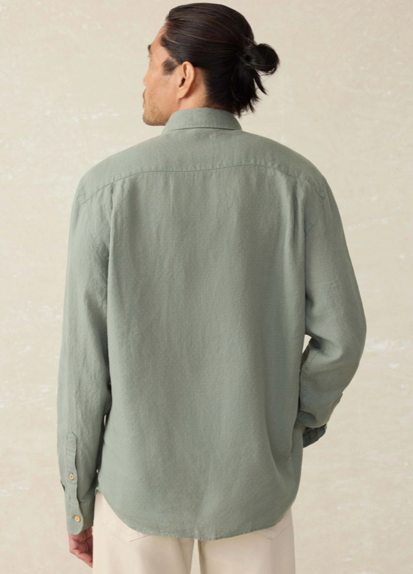 Sage Laguna Linen Shirt