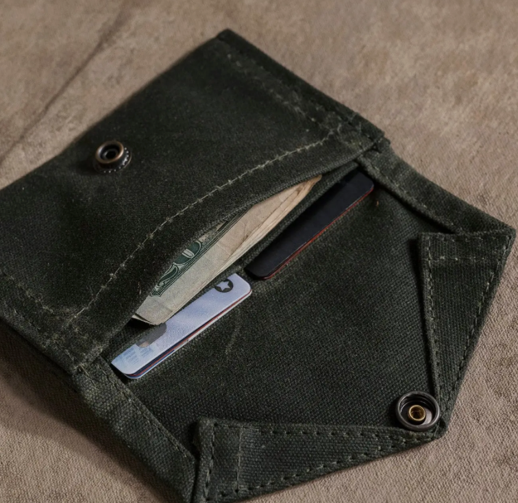 Drifter Canvas Wallet