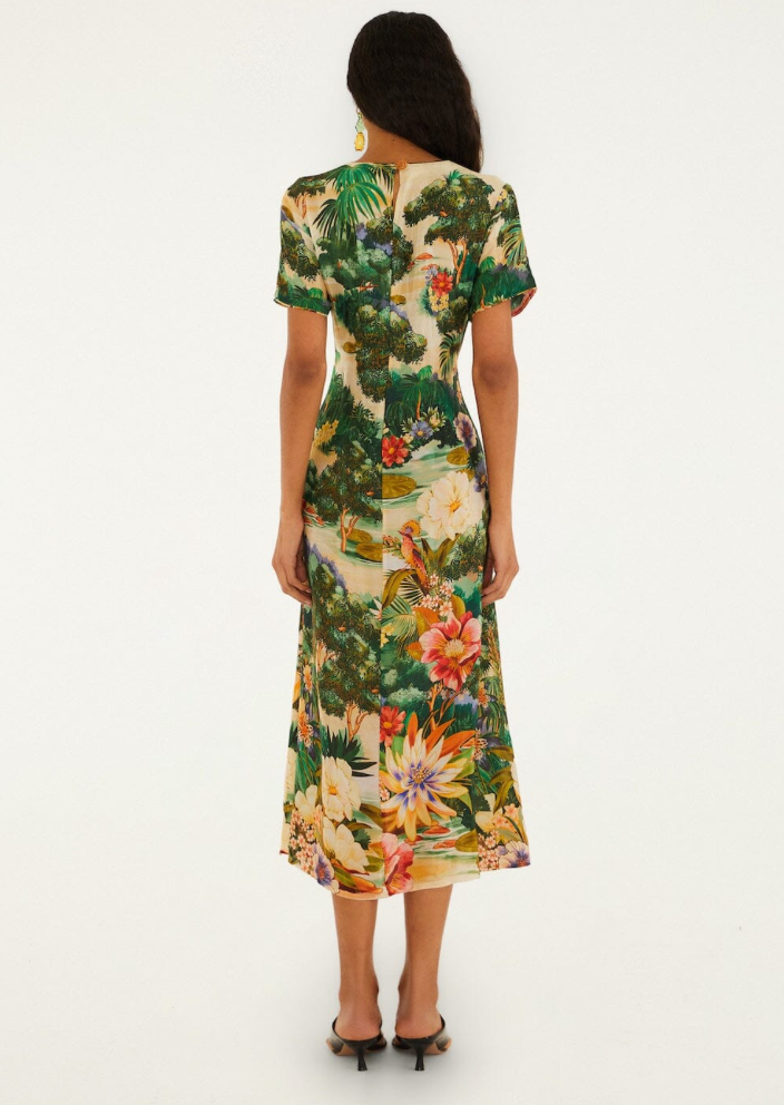 Oriental Garden Dress