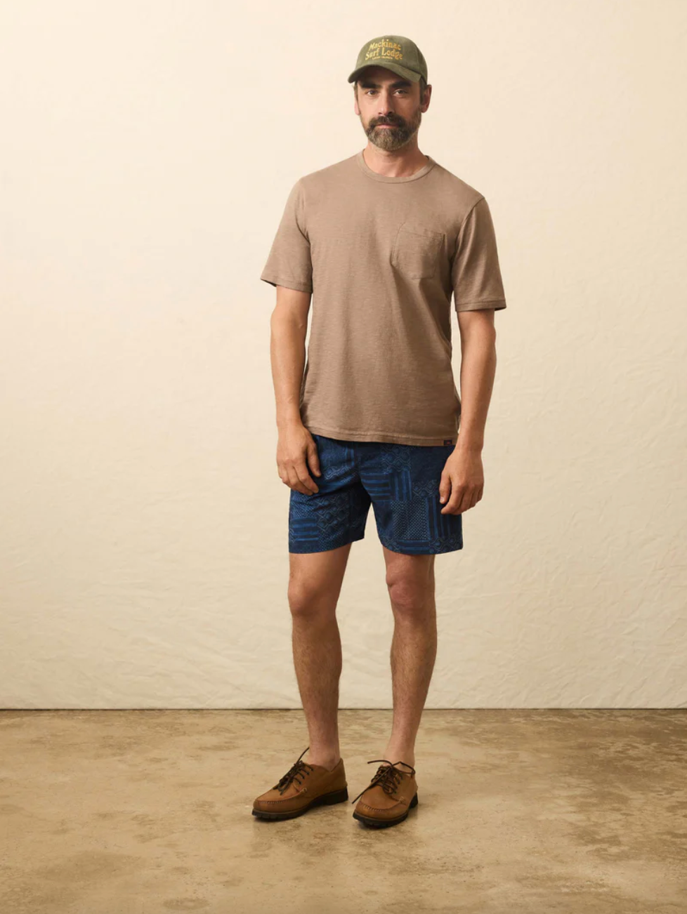Sunwashed Pocket Tee - Walnut