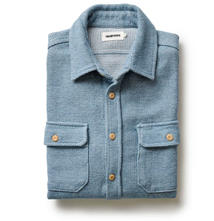 Division Shirt || Washed Indigo