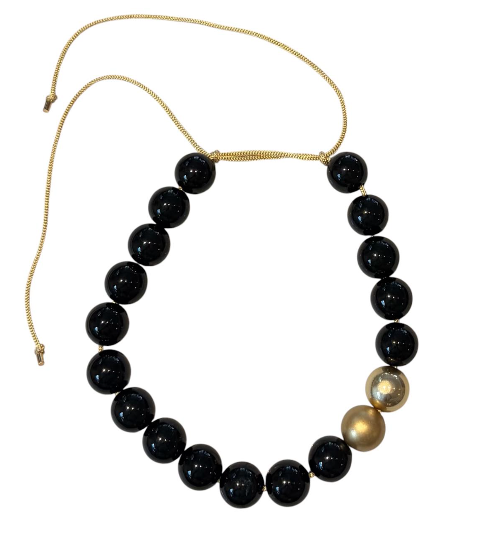 Luxe Chunky Beaded Necklace