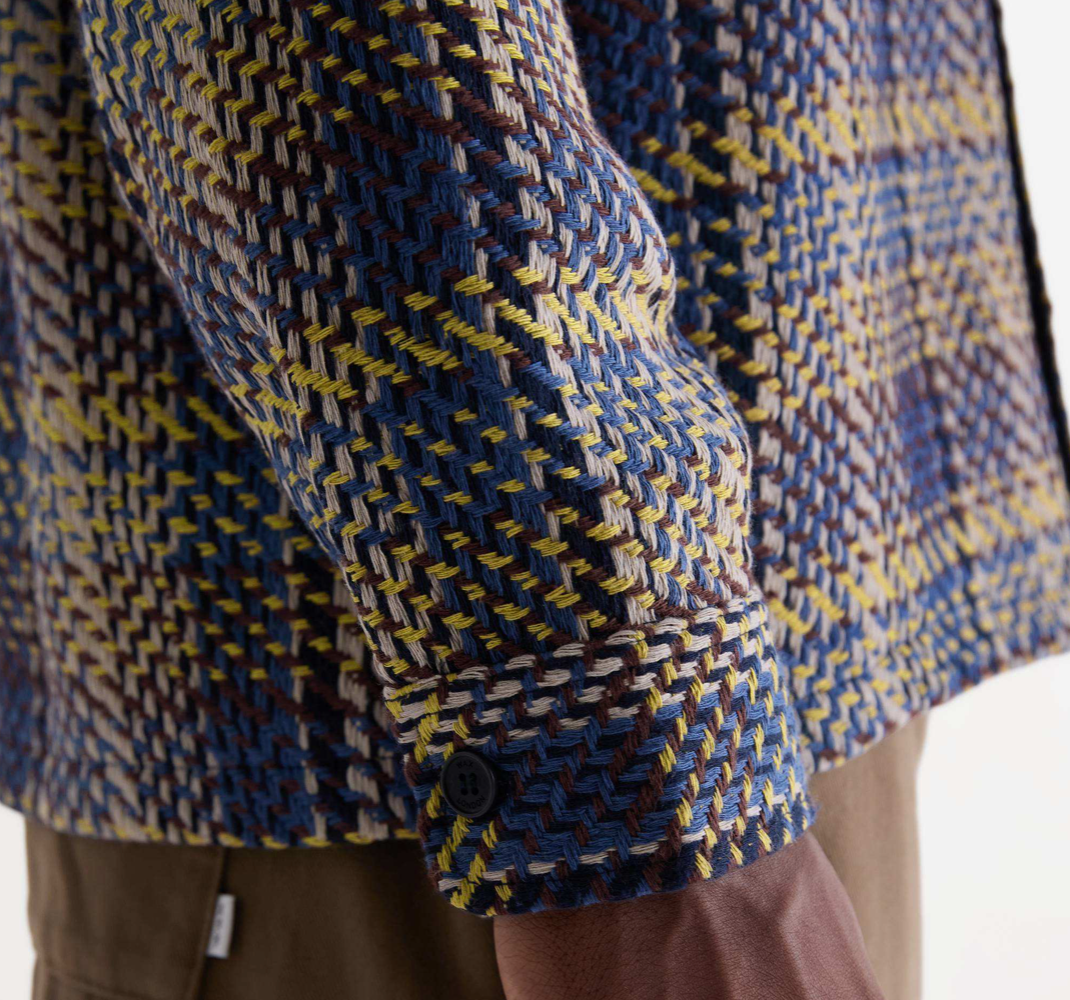 Grain Check Overshirt