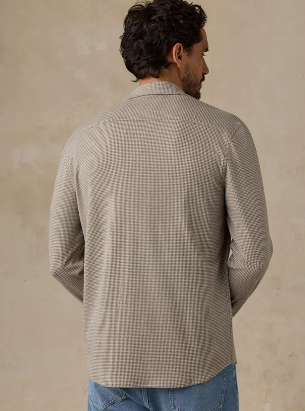 Brown Pincheck Legend Shirt