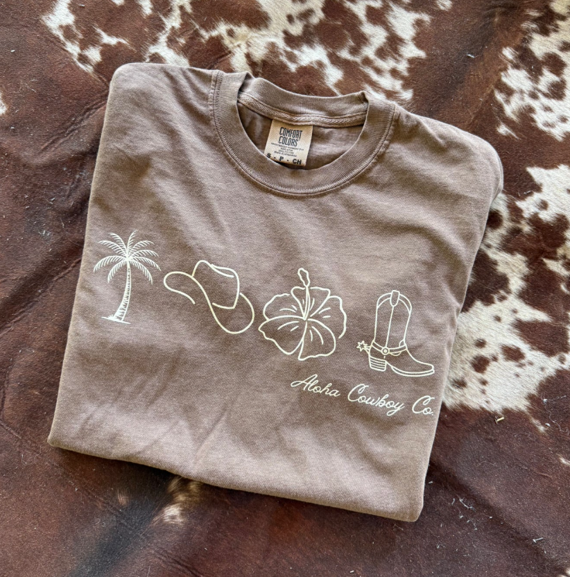 Island Cowgirl Tee