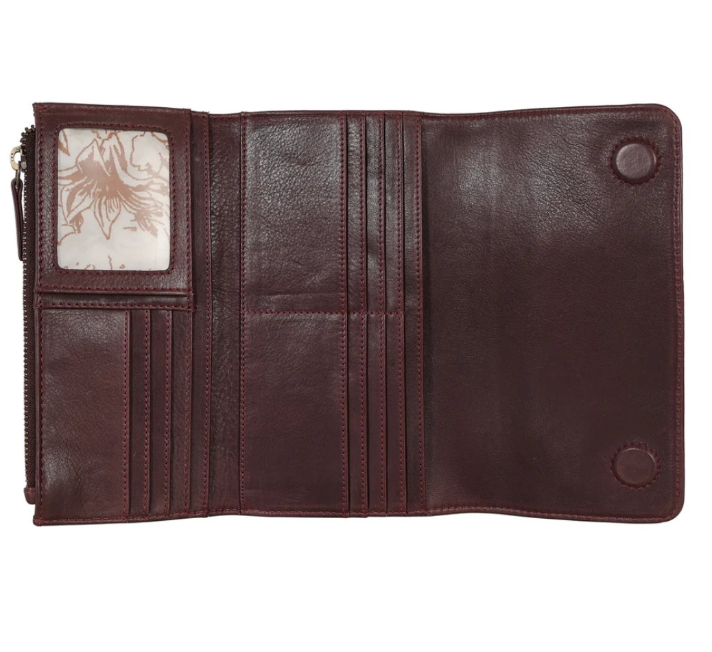 Milled Leather Wallet