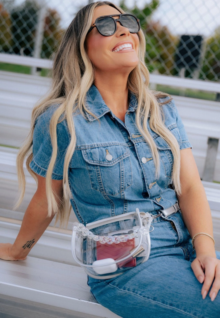 Clear Belt Bag