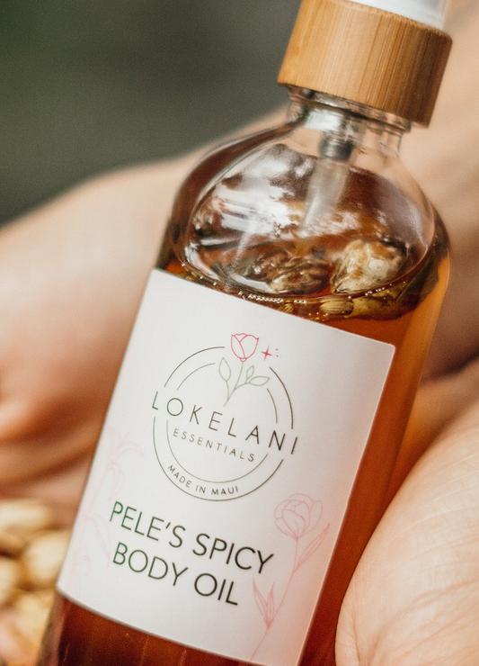 Pele's Spicy Body Oil