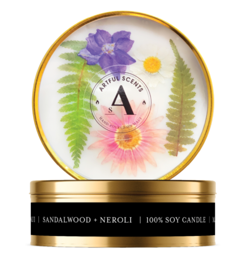 Bohemian Tin Candle