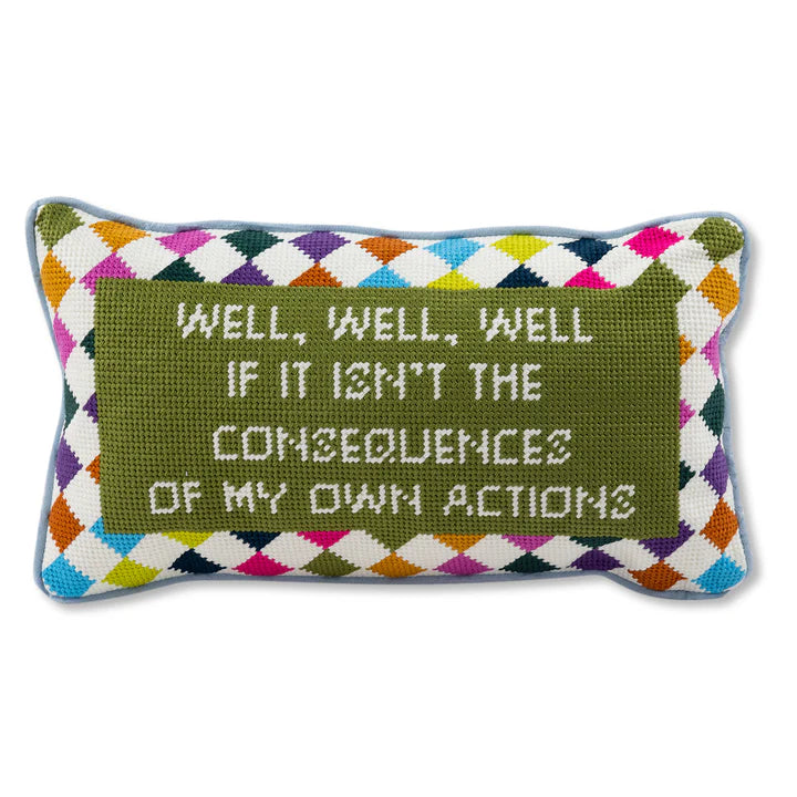 Needle Point Pillow