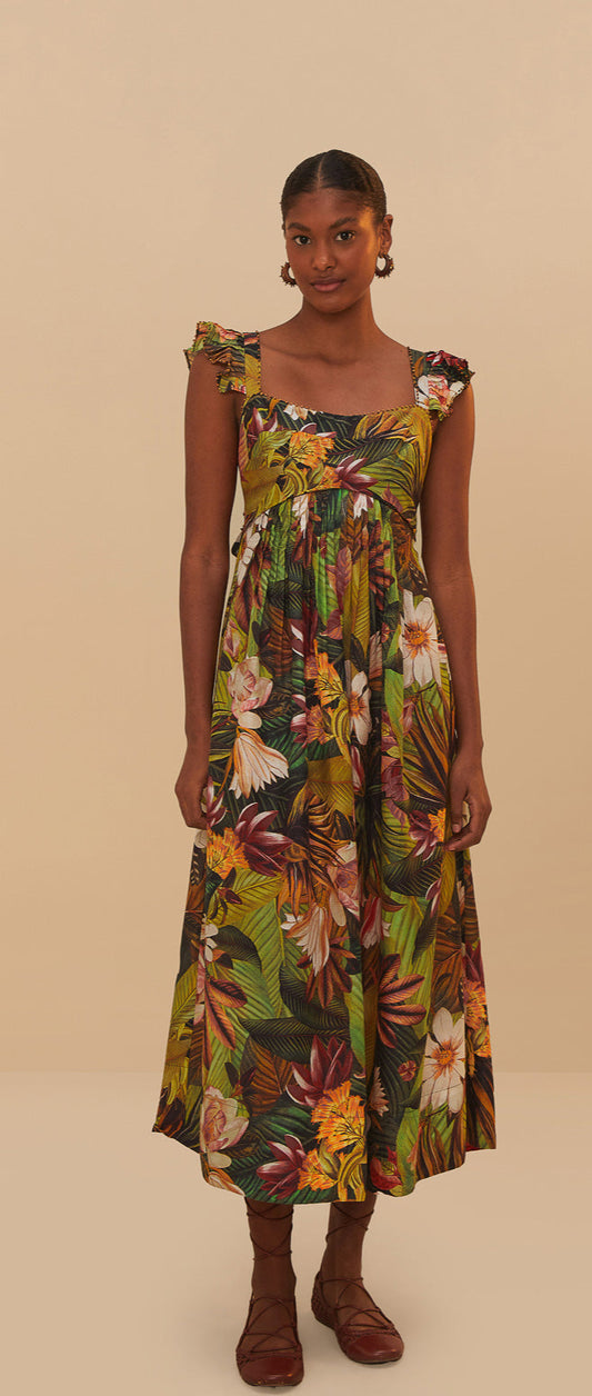 Botanical Forest Dress