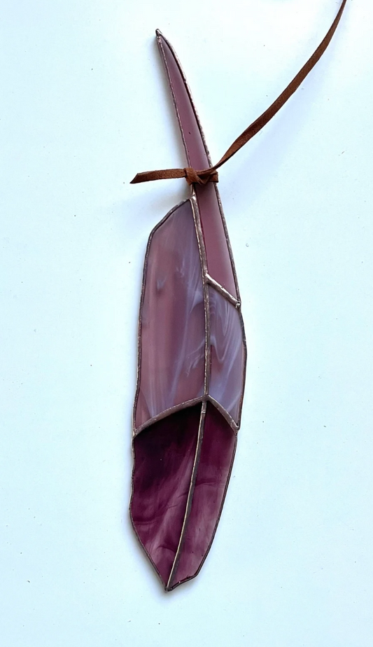 Atsos Stained Glass Feather