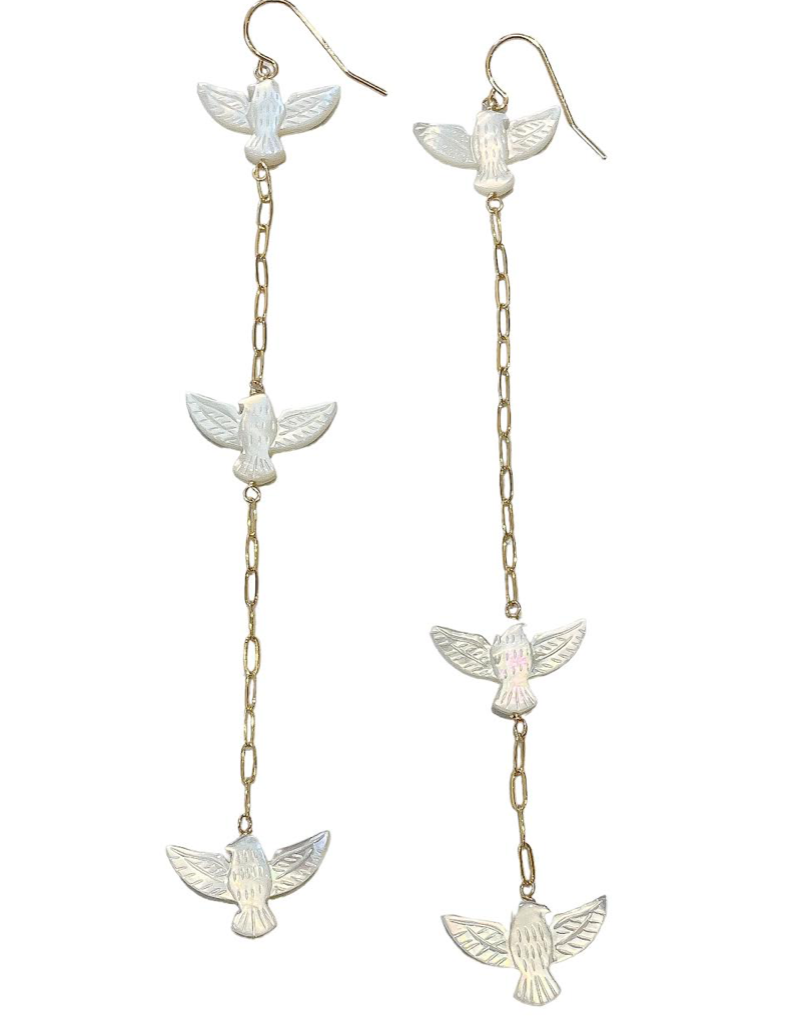 Dreambird Modern Link Earring