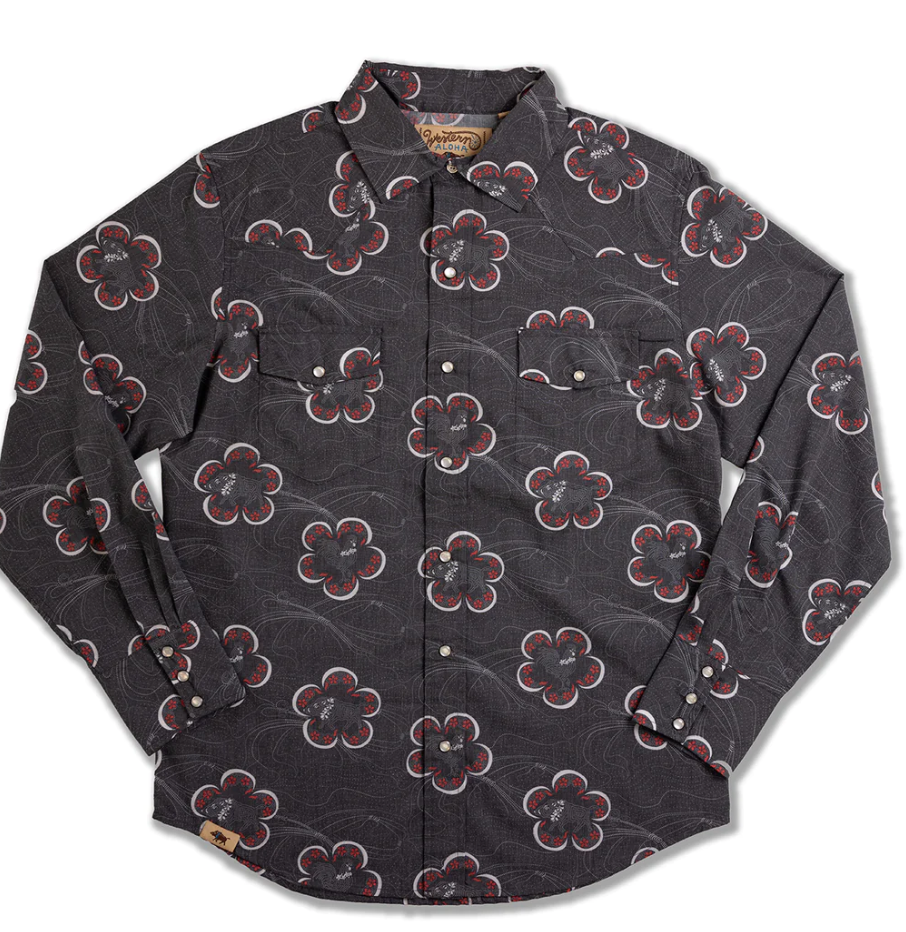 L/S Boar and Rooster Shirt