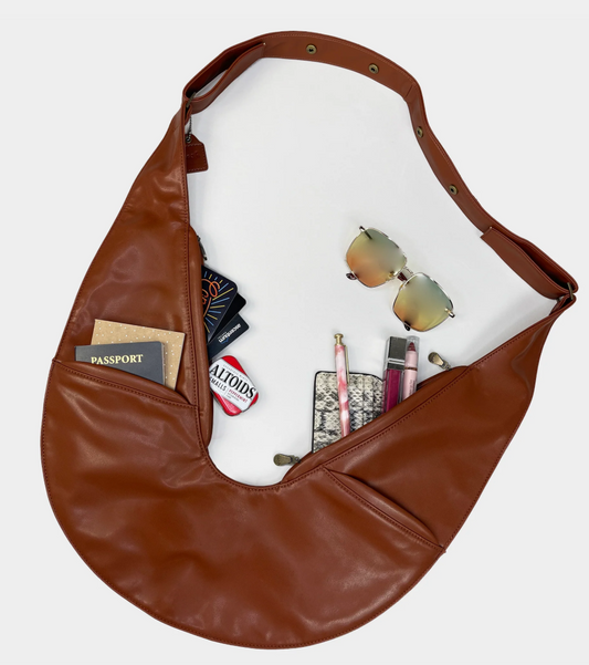 Leather Sash Bag