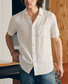 Short Sleeve Linen Palma Shirt