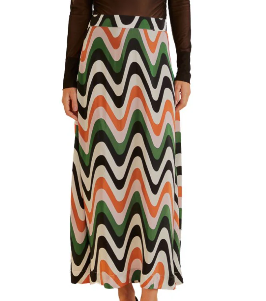 Wave Gradient Skirt