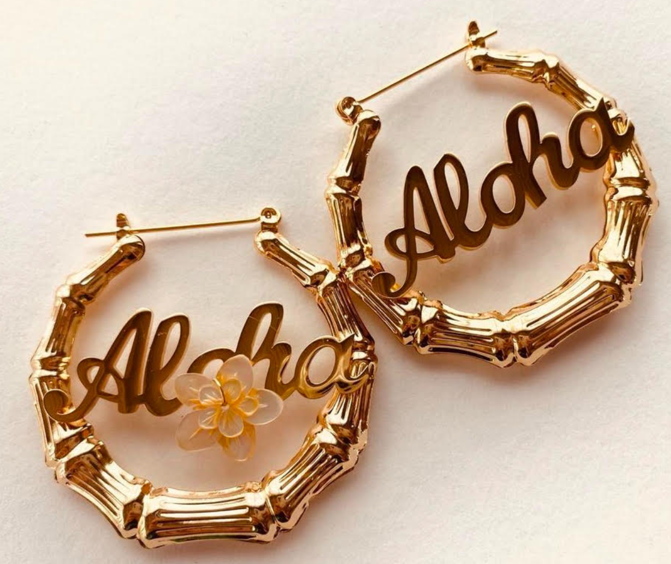 Aloha Bamboo Earrings