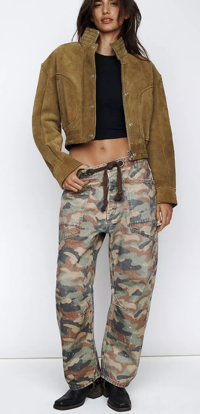 Camo Barrel Pant