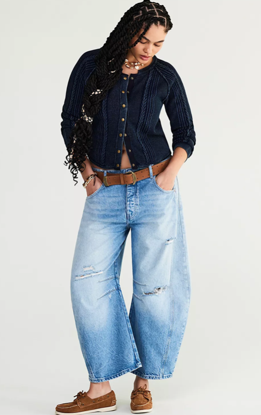 Barnyard Blue Barrel Jeans