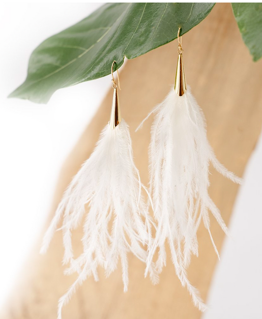 Feather Earrings