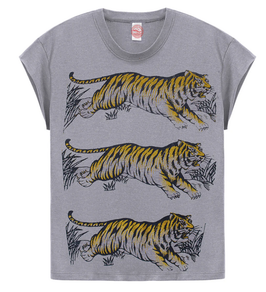 Leaping Tigers Muscle Tank