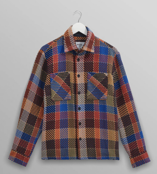 Pike Burgundy Overshirt