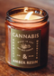 Bradley Mountain Glass Candle