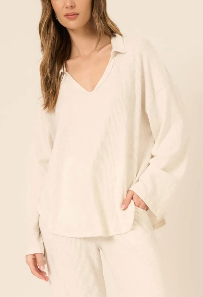 Oatmeal Rib Longsleeve