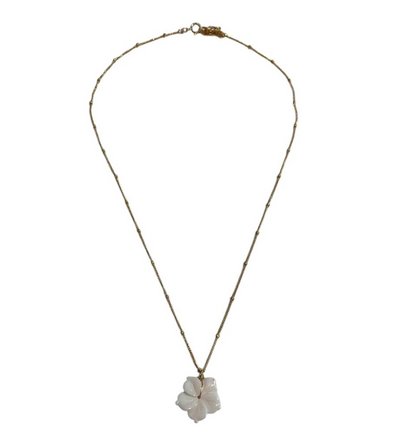 Lei Single Plumeria Hana Necklace
