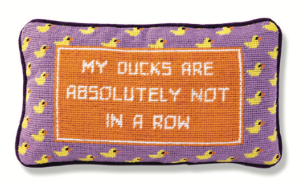 Needle Point Pillow