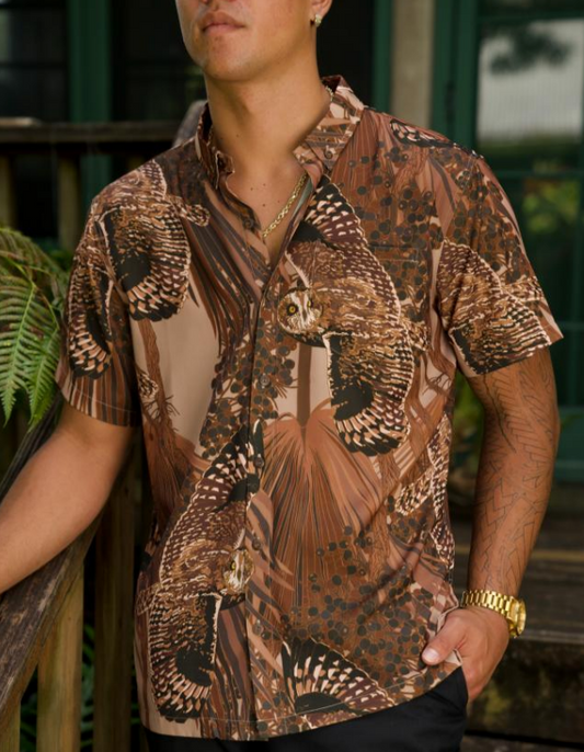 Pueo & Loulu Aloha Shirt