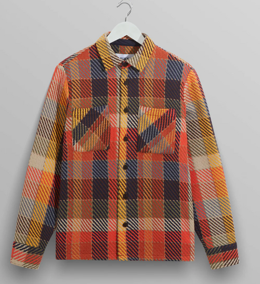 Pike Orange Overshirt